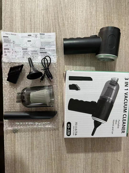 Aspiradora Portatil Recargable 3 En 1